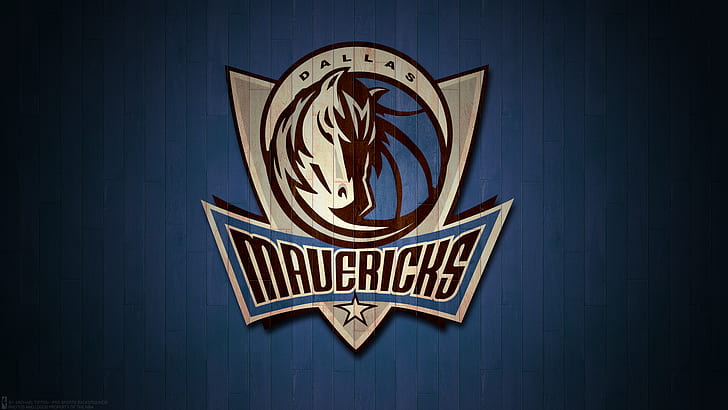 Basketball, Dallas Mavericks, Logo, NBA, HD wallpaper