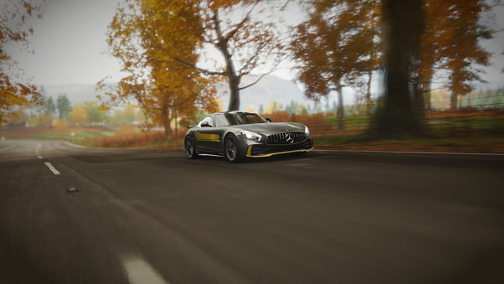 Mercedes-AMG, AMG GT-R, car, Forza Horizon 4, video games, HD wallpaper