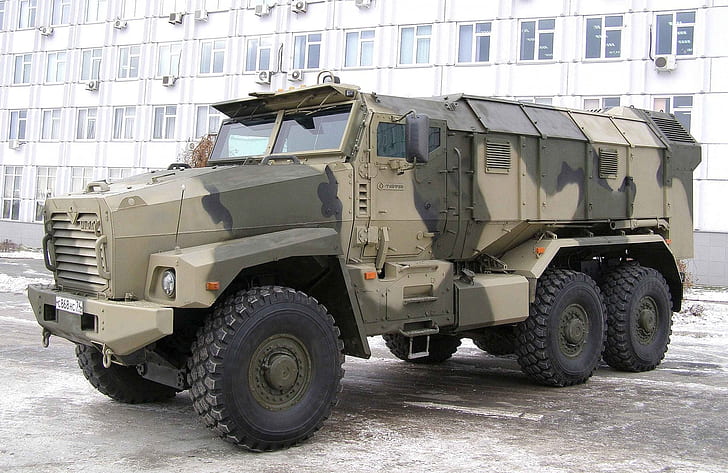 Armored car, The Russian Army, Ural-63099, Typhoon-