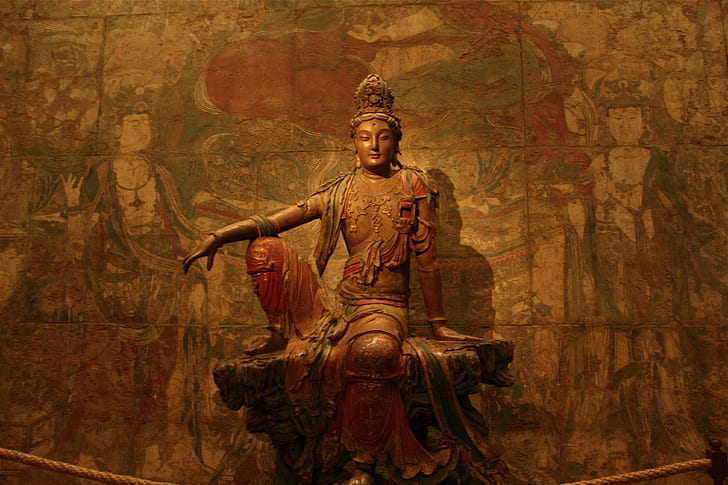 buddha spiritual guanyin bodhisattva buddhism, HD wallpaper