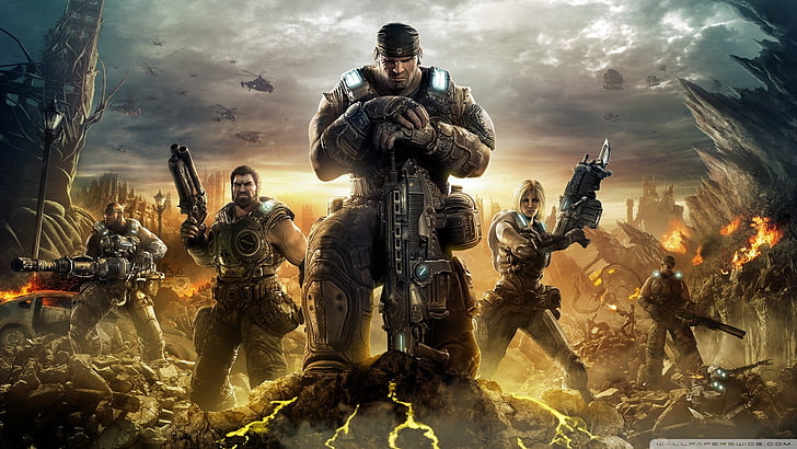 330 Gears of War HD Wallpapers and Backgrounds