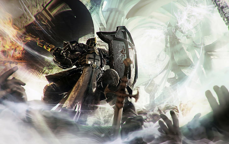 Diablo, Diablo III: Reaper Of Souls, Crusader (Diablo III), HD wallpaper