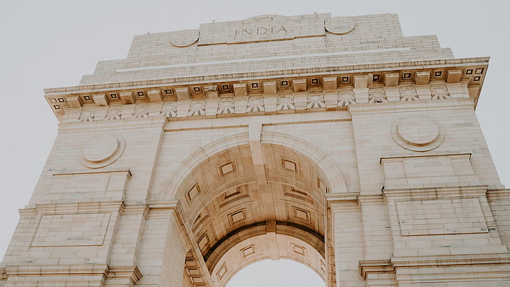 HD wallpaper: gate, unique, india gate, new delhi, asia, built structure |  Wallpaper Flare