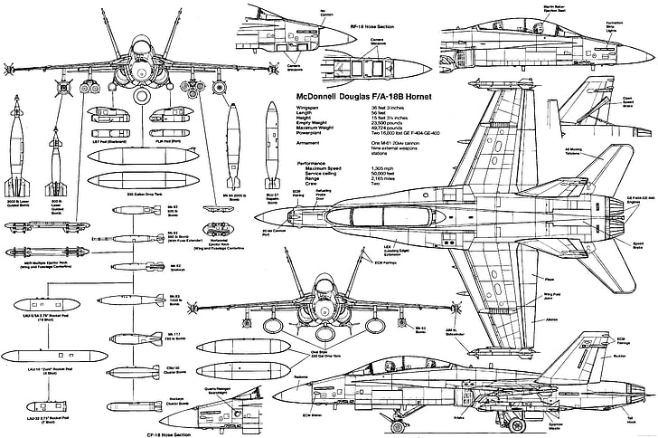 airplane, blueprint, fighter, jet, military, poster, usa, HD wallpaper