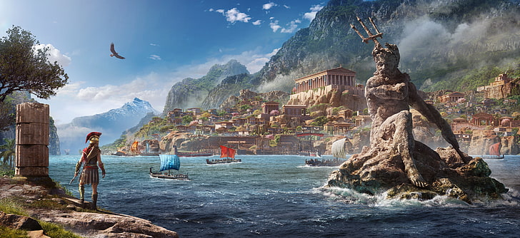 Key Art, Assassins Creed: Odyssey, 5K, E3 2018