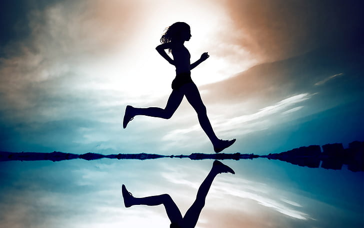 HD wallpaper: Girl Running, woman, photo, sport | Wallpaper Flare