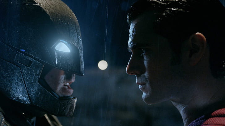 Batman vs Superman Face to Face, HD wallpaper
