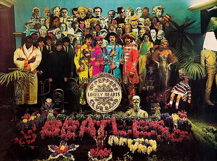 The Beatles, George Harrison, Ringo Starr, Paul McCartney, John Lennon, HD wallpaper