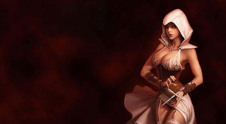 Assassins Creed Girl HD Wallpaper, assassin woman wallpaper, Games
