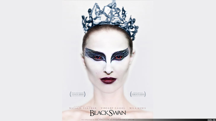 movies, Natalie Portman, Black Swan, movie poster, portrait, HD wallpaper