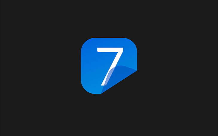 iphone7, papers, background, dark, logo, illustration, art, HD wallpaper