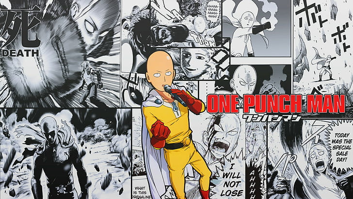 One-Punch Man, Saitama, HD wallpaper