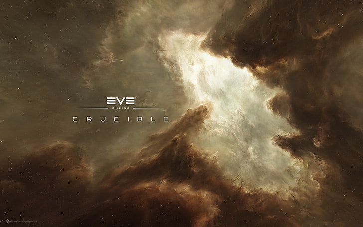 EVE Online, Amarr, cloud - sky, no people, text, beauty in nature, HD wallpaper