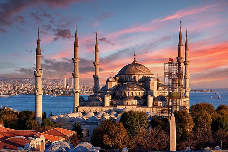 Istanbul, Turkey, Sultanahmet, HD wallpaper