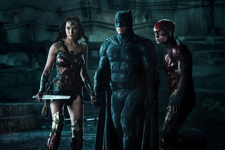 Movie, Justice League (2017), Barry Allen, Batman, Ben Affleck, HD wallpaper