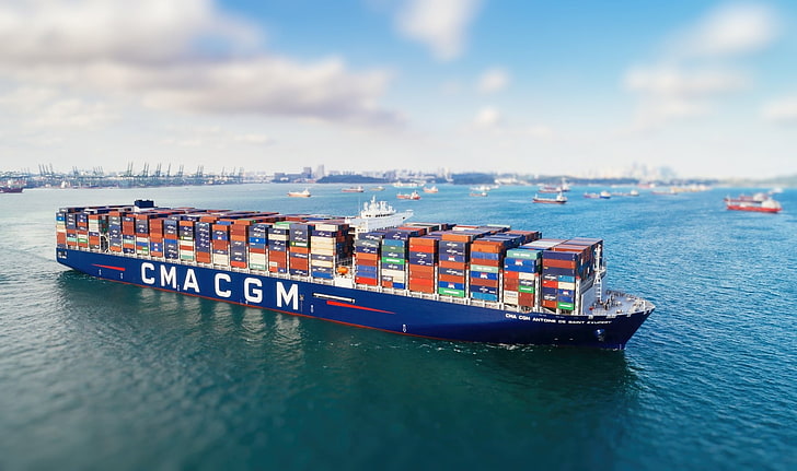 Vehicles, Container Ship, CMA CGM Antoine De Saint Exupery