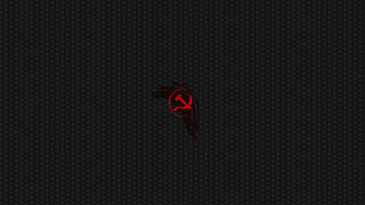 communism, dark, red, HD wallpaper