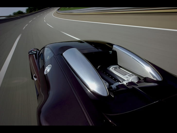 Bugatti 16.4 Veyron Sang Bleu, 2006 bugatti veyron tf_hr manu, HD wallpaper