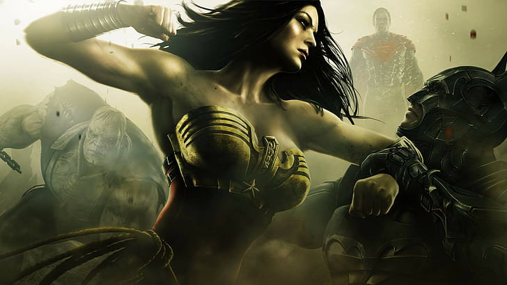 DC Comics  Wonder Woman  Injustice Gods among us  comic books