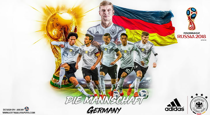 GERMANY WORLD CUP 2HD Wallpaper18 HD Wallpaper, Russia 2018 digital wallpaper