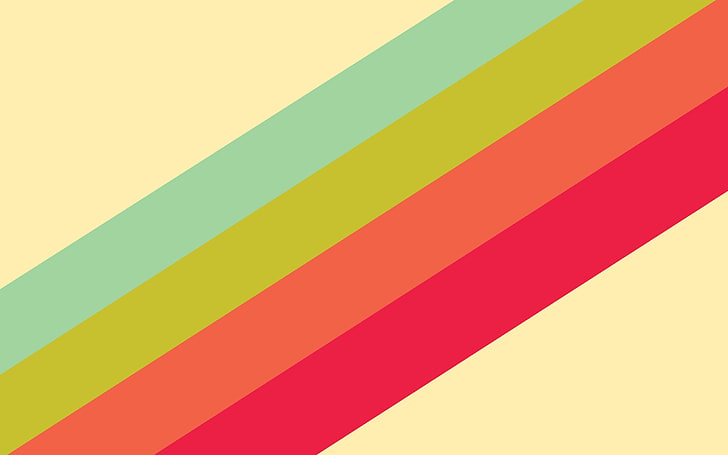 minimalism, abstract, lines, colorful, backgrounds, multi colored, HD wallpaper