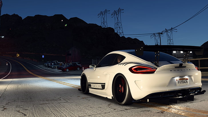 Hd Wallpaper Need For Speed Need For Speed Payback Screen Shot Porsche Cayman Gt4 Wallpaper Flare