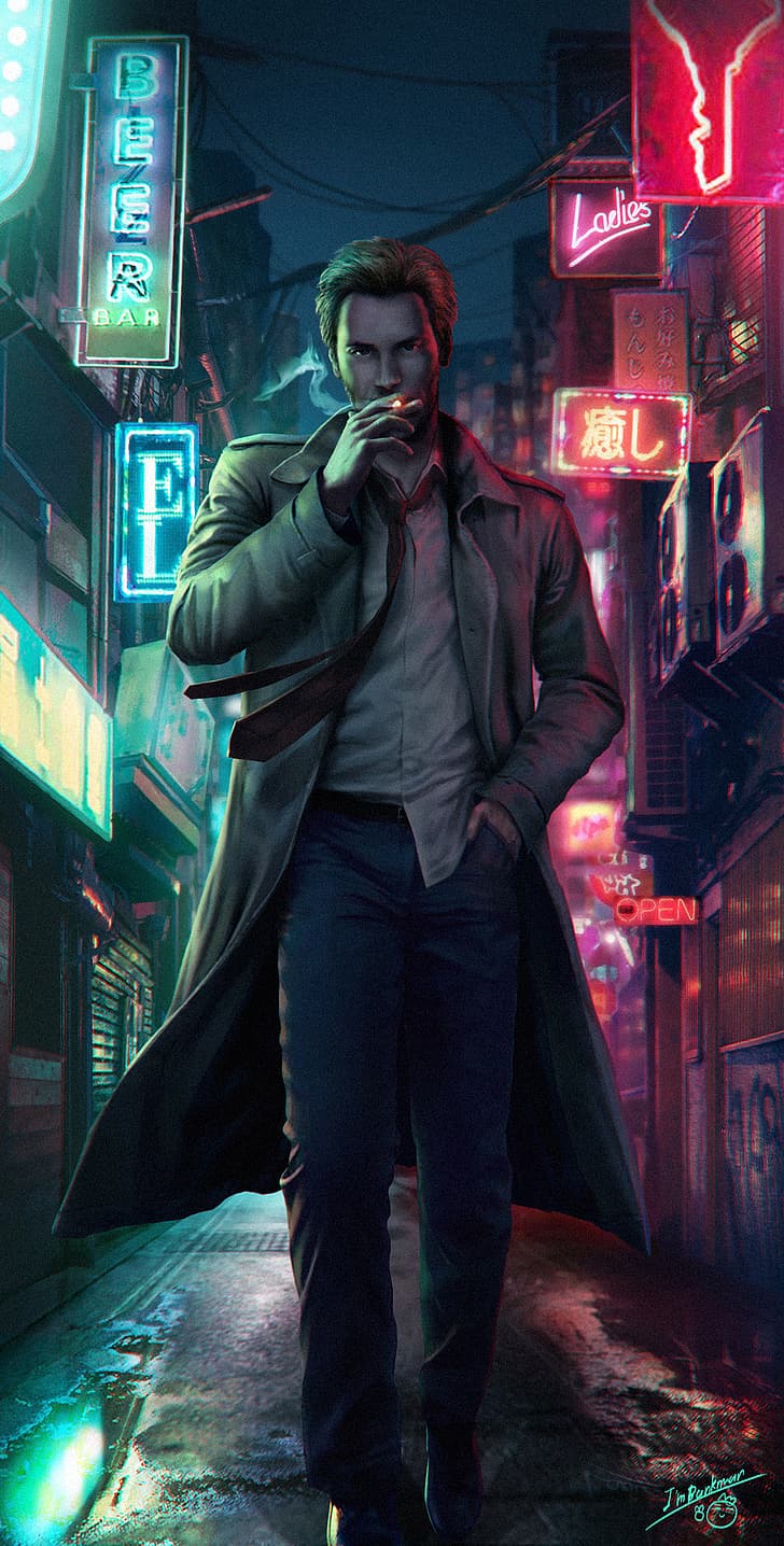 640x1136 John Constantine Hellblazer Rise And Fall iPhone 55c5SSE Ipod  Touch HD 4k Wallpapers Images Backgrounds Photos and Pictures