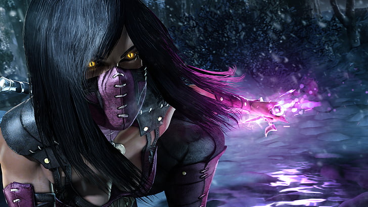Mortal Kombat Melina illustration, Mileena, Mortal Kombat X, PC Games, HD wallpaper