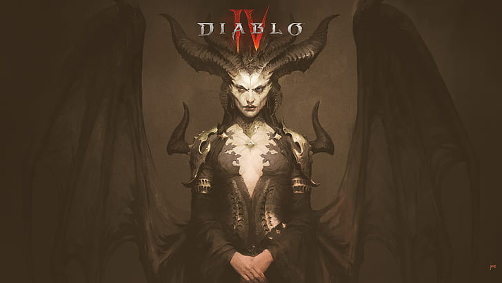 diablo 4, diablo iv, RPG, Lilith, Lilith (Diablo), sanctuary, HD wallpaper