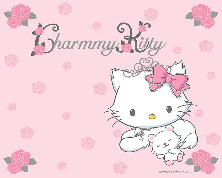 Charmmy Kitty wallpaper, Anime, Hello Kitty, pink color, no people