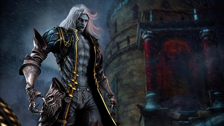 villain character, Castlevania, Alucard, video games, Castlevania: Lords of Shadow 2