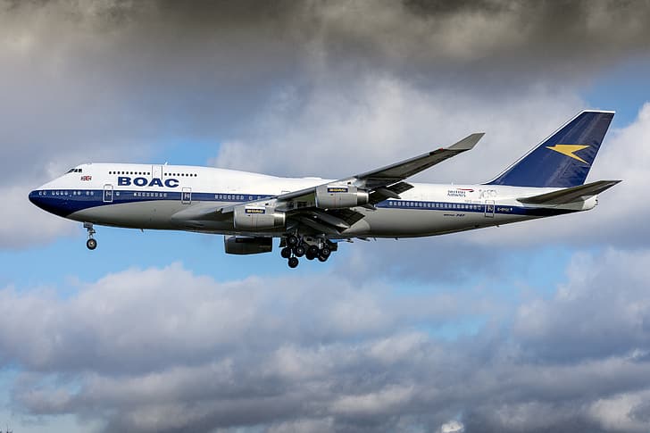 Boeing, British Airways, 747-400