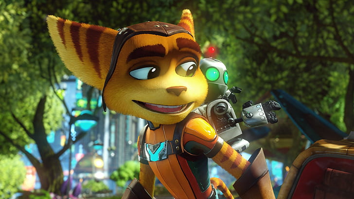 ratchet and clank, HD wallpaper
