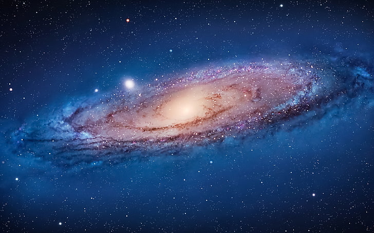 Mac OS X Lion, space, star - space, astronomy, night, galaxy, HD wallpaper