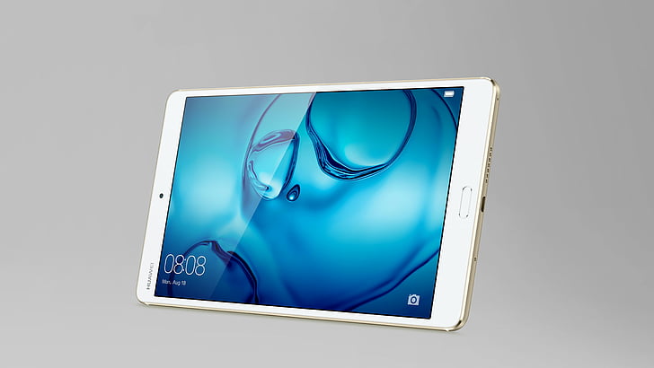 white Android tablet computer, Huawei MediaPad M3, review, IFA 2022 HD wallpaper