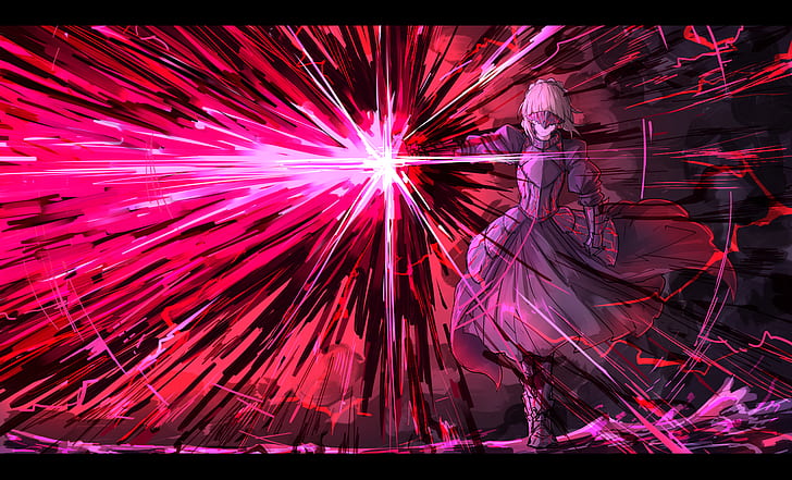 Hd Wallpaper Anime Girls Saber Alter Fate Stay Night Fate Series Fate Stay Night Heaven S Feel Wallpaper Flare