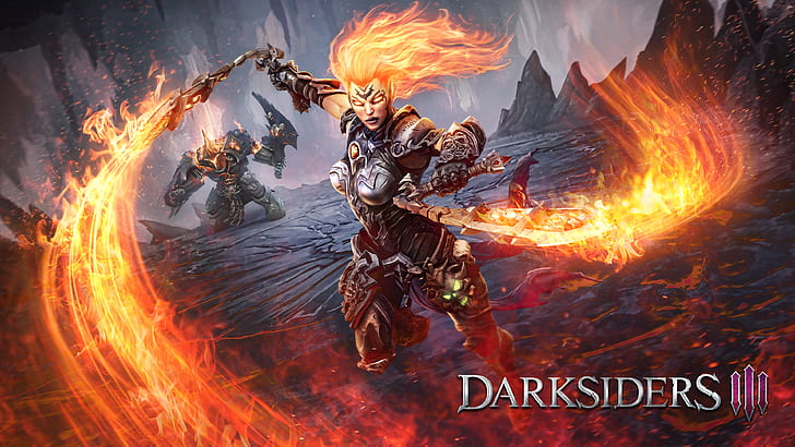 4K, Darksiders III, Fury, Darksiders 3, HD wallpaper
