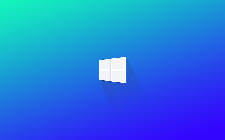 minimalism, logo, Windows 10, windows 11, simple background