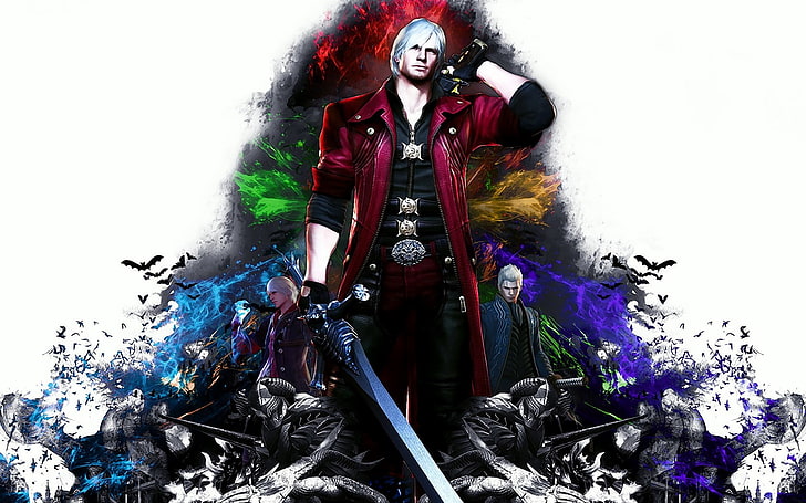 Dante Devil May Cry 4 Wallpaper, HD Games 4K Wallpapers, Images and  Background - Wallpapers Den