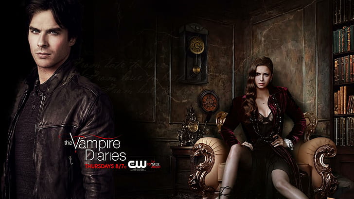 The Vampire Diaries Season 4, tv series, HD wallpaper