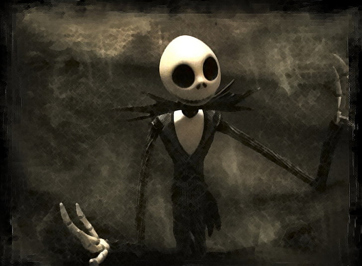 The Nightmare Before Christmas Jack Skellington Background Jack From Nightmare  Before Christmas Pictures Background Image And Wallpaper for Free Download