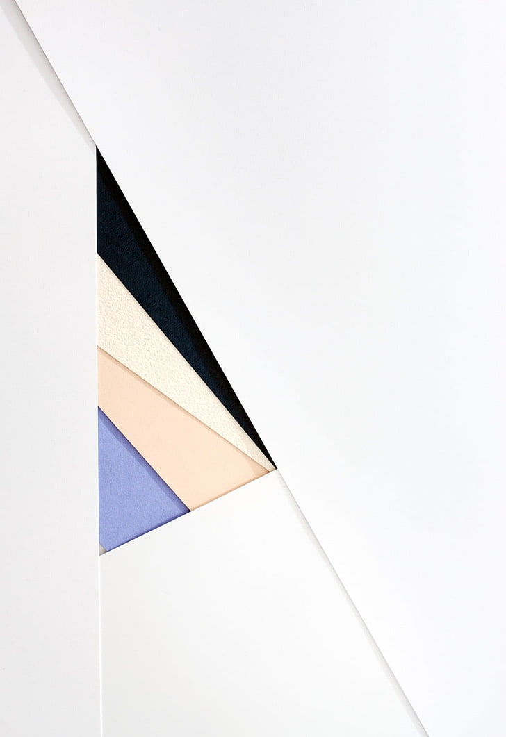 white printer paper, digital art, Android L, minimalism, pattern