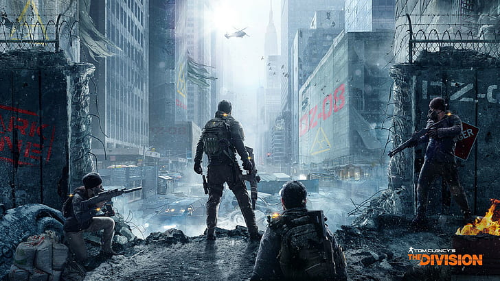 Tom Clancy's The Division, tom clancy's the division cover poster, HD wallpaper