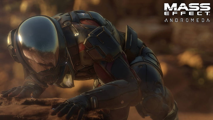 Mass Effect game application screenshot, Mass Effect 4, Mass Effect: Andromeda, HD wallpaper