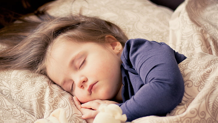 children, baby, sleeping, childhood, lying down, relaxation, HD wallpaper