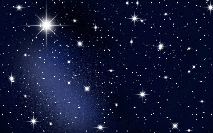 stars in space background