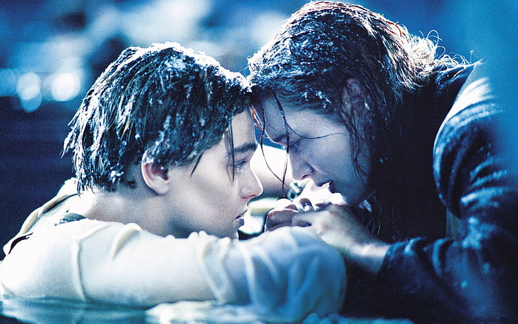 HD wallpaper: Titanic Rose and Jack movie still, actor, actress,  celebrities | Wallpaper Flare