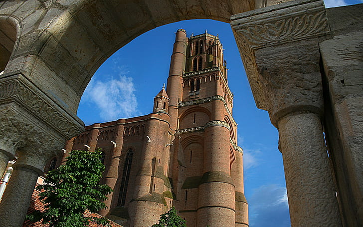albi cathedral, HD wallpaper