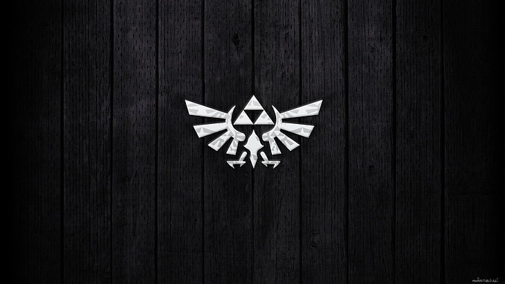 Crest symbol, hylian crest, royal, The Legend of Zelda, video games, HD wallpaper