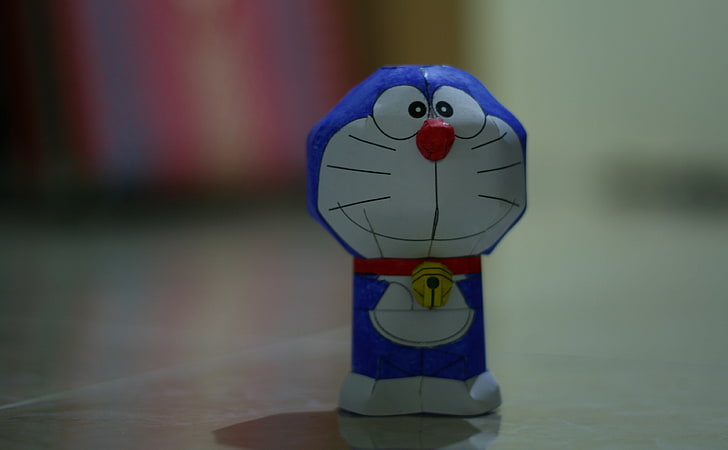 Doraemon, Doraemon paper toy, Cartoons, Others, representation, HD wallpaper